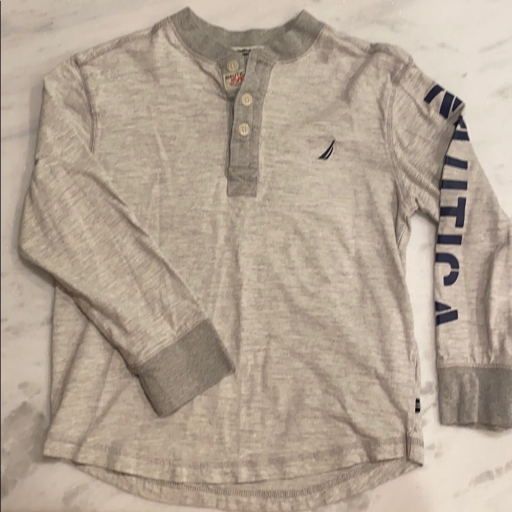 Nautica Long-sleeve Henley Tee